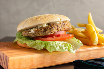 hamburguesa vegana