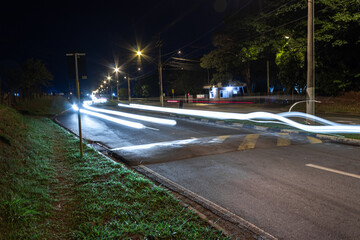 city at night long expo