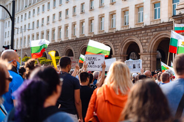 July Protests in Sofia, Bulgaria 2020