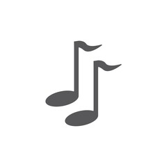 Music note logo