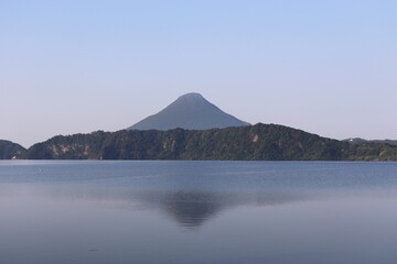 Fototapeta premium 薩摩富士と池田湖
