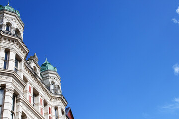 Sights of Belfast, Northern Ireland. Belfast is Northern Ireland’s capital.