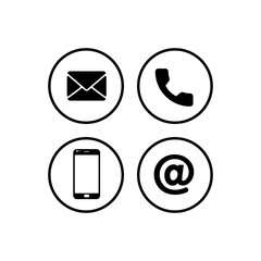 Communication icon symbol vector illustration
