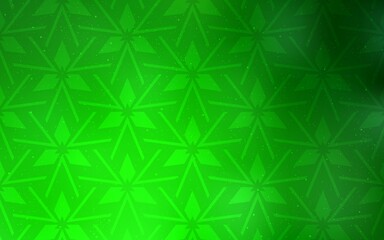Light Green vector layout with lines, triangles. Modern abstract illustration with colorful triangles. Best design for poster, banner.