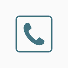 Telephone icon for your web site and mobile design