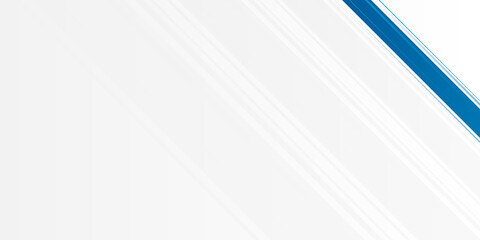 Modern blue white background with abstract graphic elements for presentation background design.