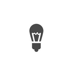 The Light bulb icon vector EPS 10