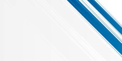 Modern blue white background with abstract graphic elements for presentation background design.