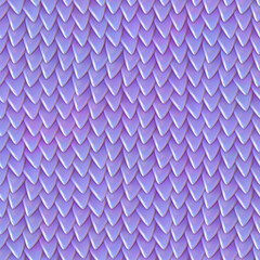 Seamless texture of metallic dragon scales. Reptile skin pattern © Koxae