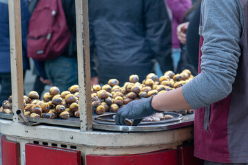 Chestnut seller