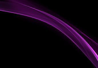 Abstract background waves. Black and purple abstract background for wallpaper or business card