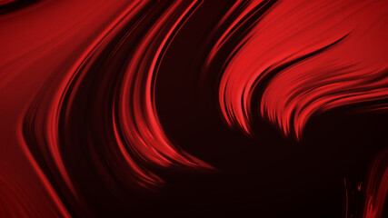 Abstract deep red background with waves luxury. 3d illustration, 3d rendering.