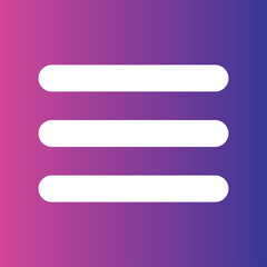 Obraz premium Web menu icon for web and mobile