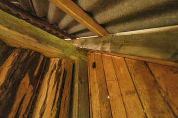 A wooden cutting board a travel