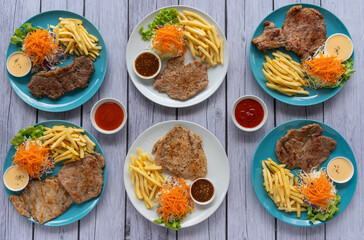 Steak & Salads 