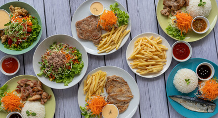 Steak & Salads 