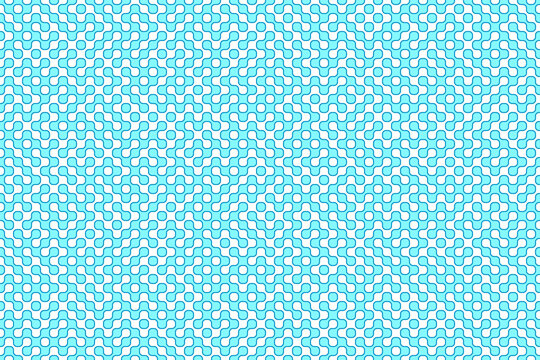 Truchet pattern - rounded corners: 3/4 r = d, fill and stroke in separate layers