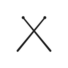 drumsticks vector design illustration