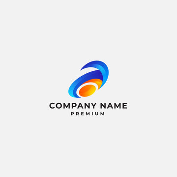 Corporate logo, abstract logo design