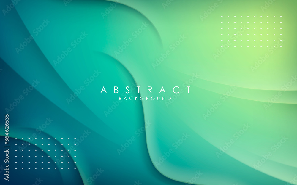 Wall mural abstract background. gradient dynamic shape decoration.
