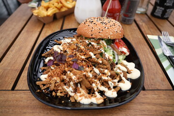 Vegan burger