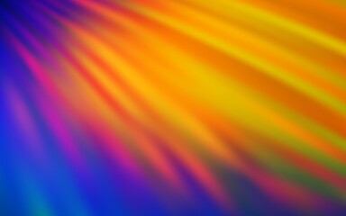 Obraz premium Jasnoniebieski, czerwony wzór wektorowy z ostrymi liniami. Lśniąca, kolorowa ilustracja w ostre paski. Wzorzec dla witryn firmowych.