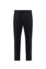 Front views of black trousers