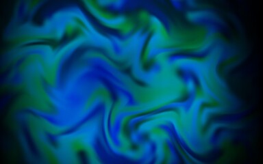 Dark BLUE vector modern elegant backdrop. Glitter abstract illustration with gradient design. New style for your business design.