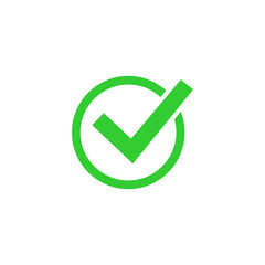 check mark icon set vector symbol isolated illustration white background