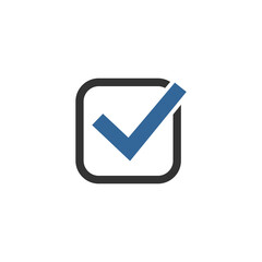 check mark icon sets vector symbol isolated illustration white background