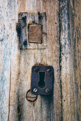old door lock