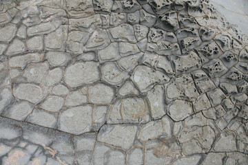 Details of the Bass Coast in Victoria, Australia, feauturing the coastline, beach, rock formations, seaweed and natural beauty.