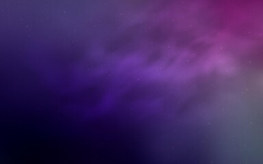 Light Purple, Pink vector texture with milky way stars. Shining colored illustration with bright astronomical stars. Smart design for your business advert.