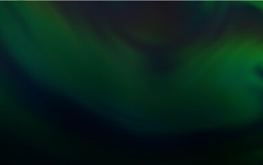 Obraz premium Dark Green vector abstract blurred background. Modern abstract illustration with gradient. New design for your business.