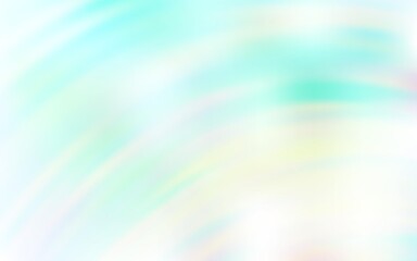 Obraz premium Light Green vector background with wry lines. Colorful geometric sample with gradient lines. Pattern for your business design.