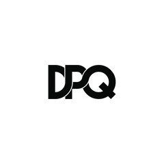 dpq letter original monogram logo design