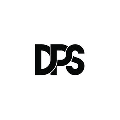 dps letter original monogram logo design