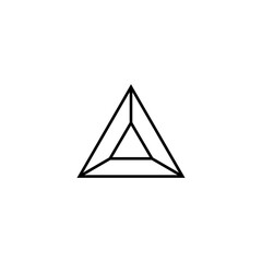 Fototapeta premium diamond icon vector symbol of luxury isolated illustration white background