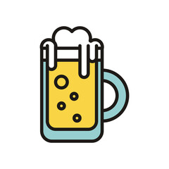 beer jar drink international day fill style