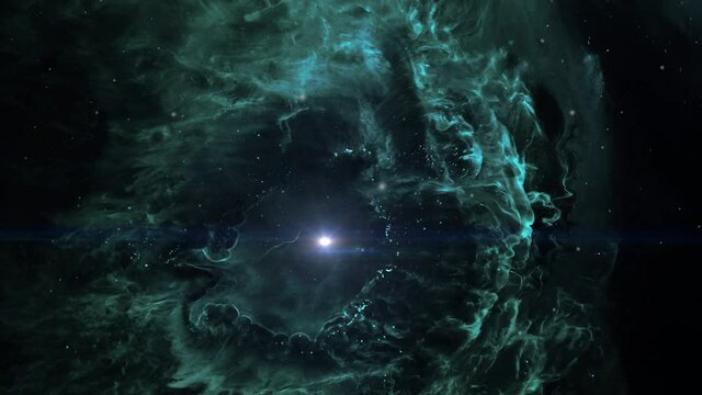 nebula hole closing in the universe