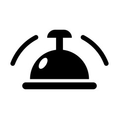 Desk service bell icon