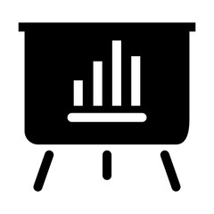 Business presentation icon