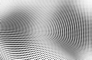 The halftone texture is monochrome. Vector chaotic background