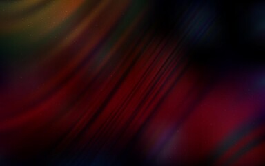 Dark Red vector background with galaxy stars. Blurred decorative design in simple style with galaxy stars. Pattern for futuristic ad, booklets.