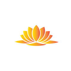 Lotus icon vector