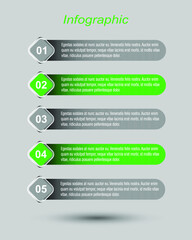 Modern Design Template, can be used for info-graphics, banners for web layout.