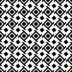 Seamless abstract geometric patterns with dynamics rhombuses