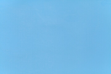 Metallic wall background, texture. Sky-blue smooth painted surface. The wall sketch, painted with...