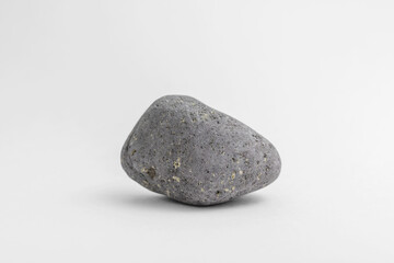 Pebbles, isolated on white background
