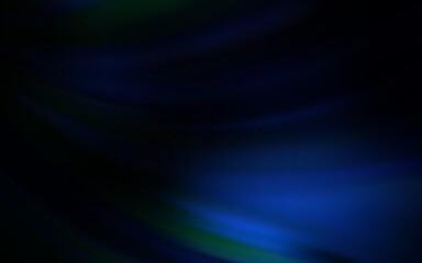 Dark BLUE vector modern elegant background. A completely new colored illustration in blur style. Blurred design for your web site.